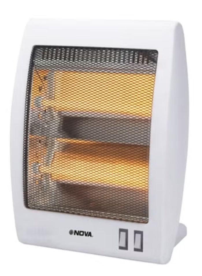 NOVA 800W Quartz Room Heater with Dual Switch Control, Efficient Radiant Heating System, Lightweight Portable Design, Reliable Indoor Heating for Winter Comfort - Image 3